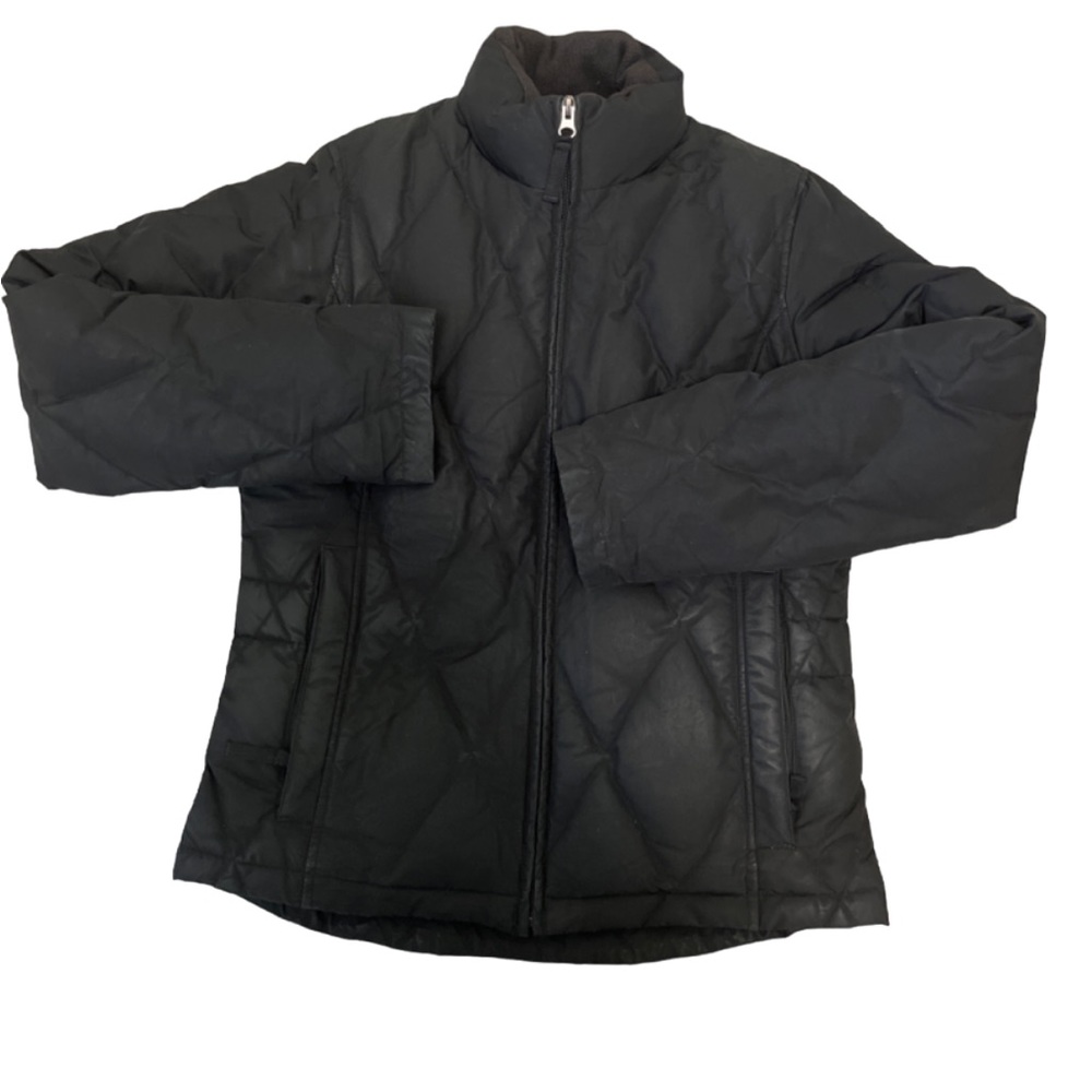 Eddie Bauer Black Quilted Jacket